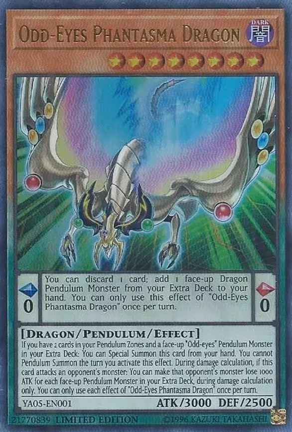 Odd-Eyes Phantasma Dragon