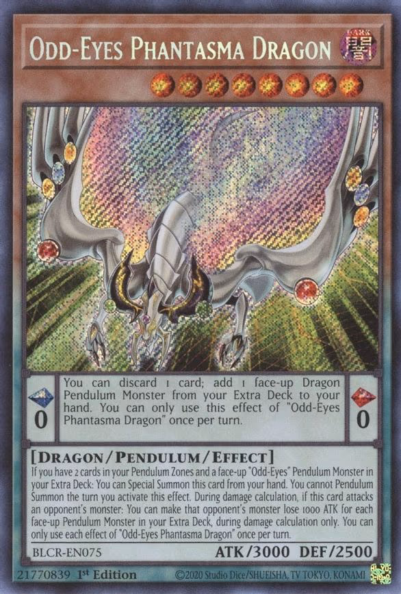 Odd-Eyes Phantasma Dragon