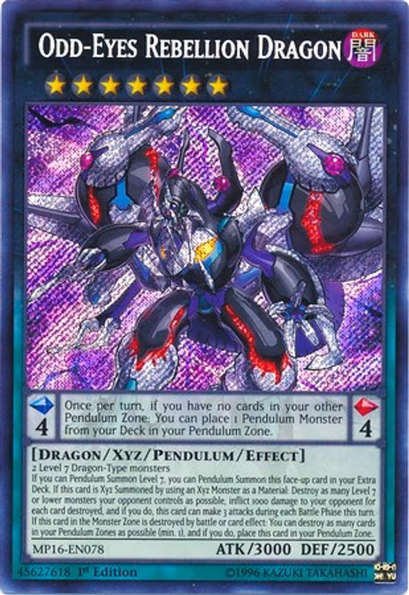 Odd-Eyes Rebellion Dragon