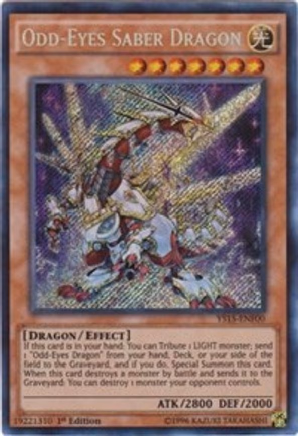 Odd-Eyes Saber Dragon