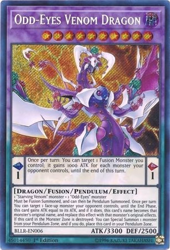 Odd-Eyes Venom Dragon