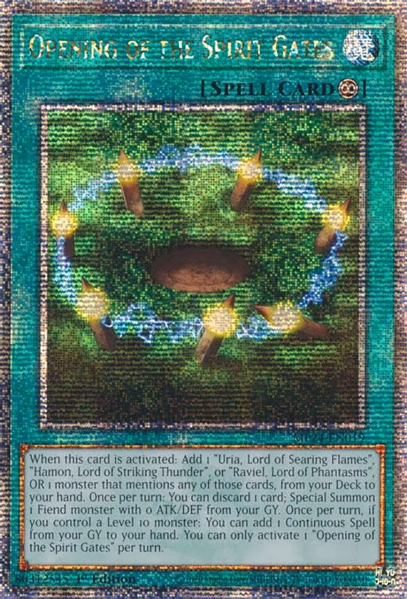 Opening of the Spirit Gates