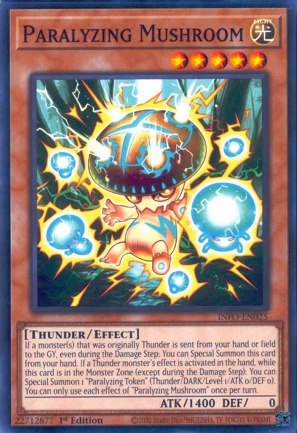 Paralyzing Mushroom