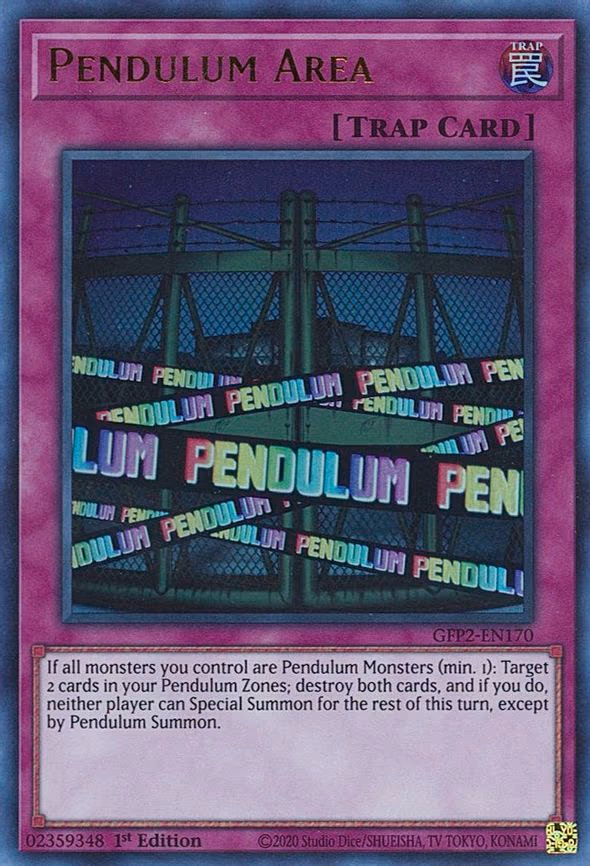 Pendulum Area