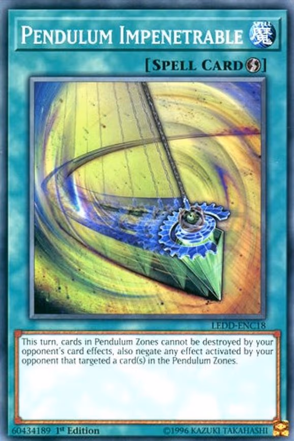 Pendulum Impenetrable