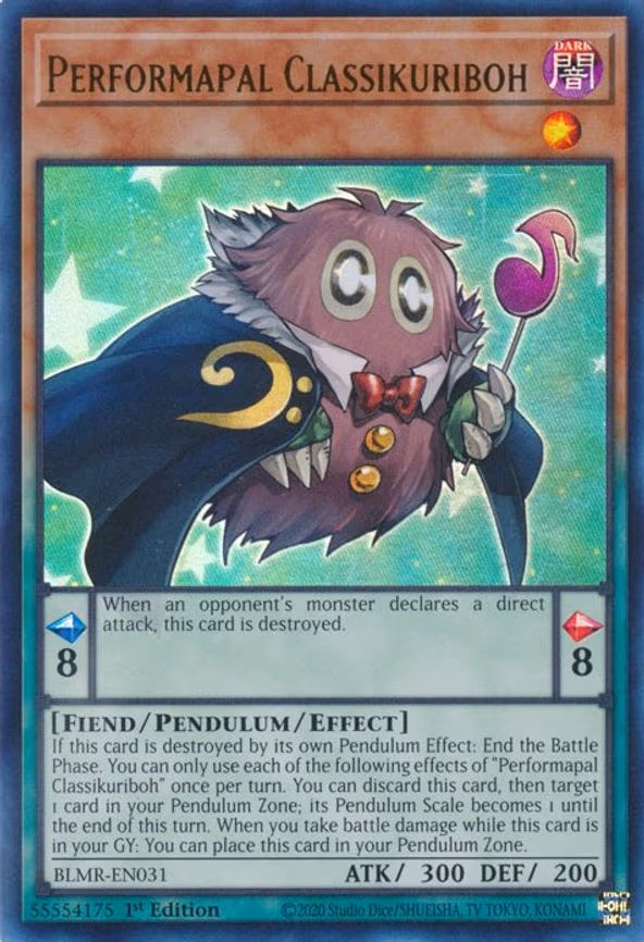 Performapal Classikuriboh - Ultra Rare (BLMR-EN031)