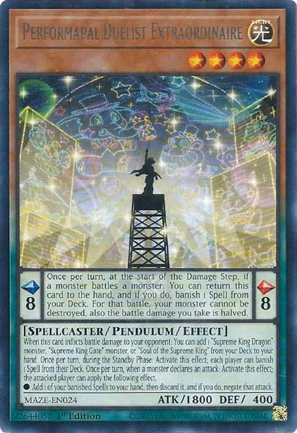 Performapal Duelist Extraordinaire