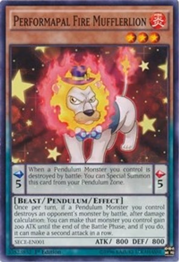 Performapal Fire Mufflerlion