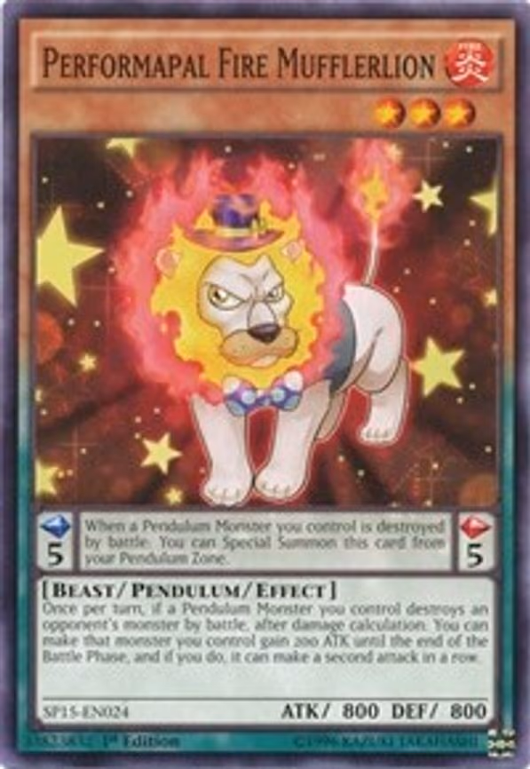 Performapal Fire Mufflerlion