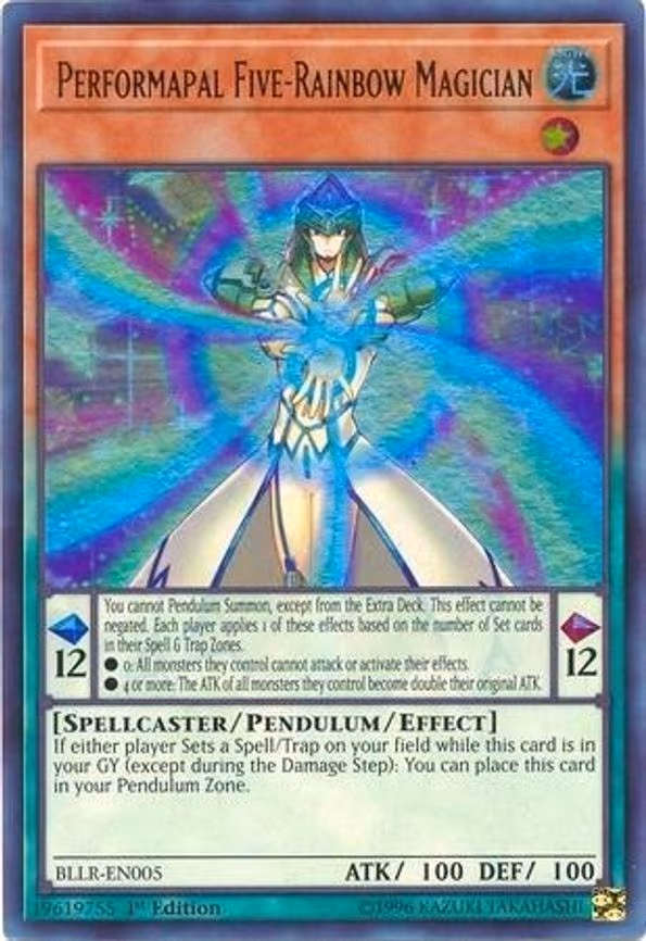 Performapal Five-Rainbow Magician