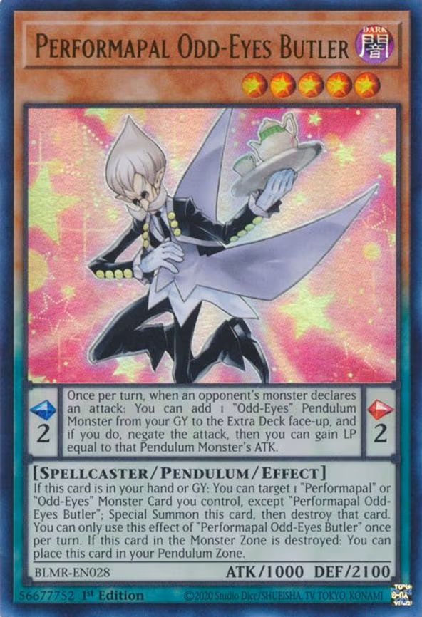 Performapal Odd-Eyes Butler