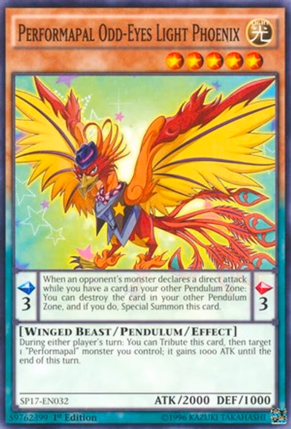 Performapal Odd-Eyes Light Phoenix