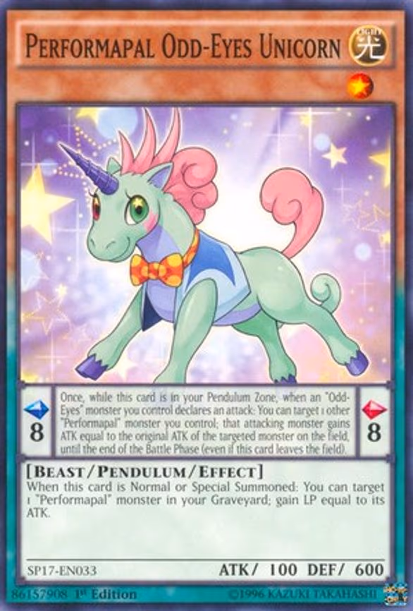Performapal Odd-Eyes Unicorn