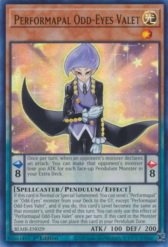 Performapal Odd-Eyes Valet