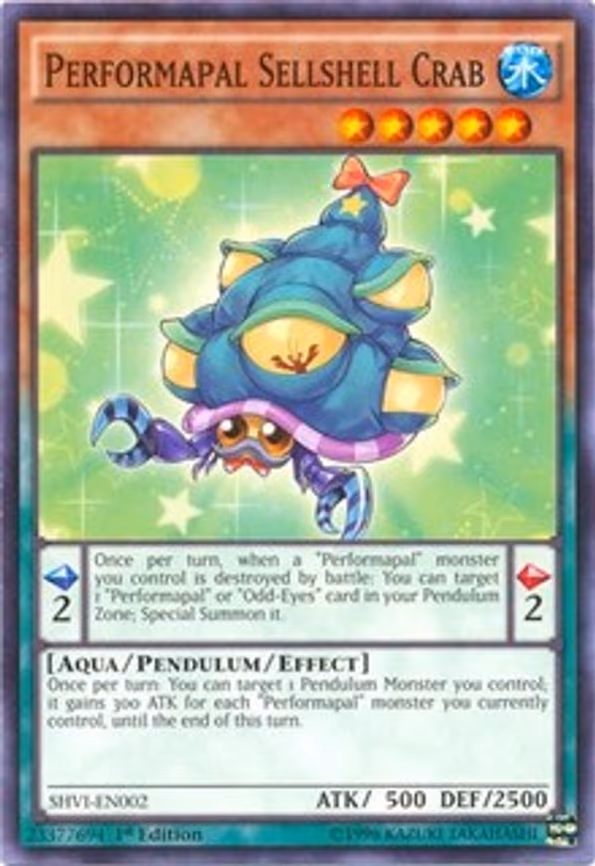 Performapal Sellshell Crab