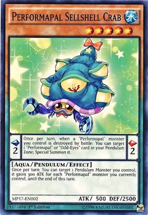 Performapal Sellshell Crab