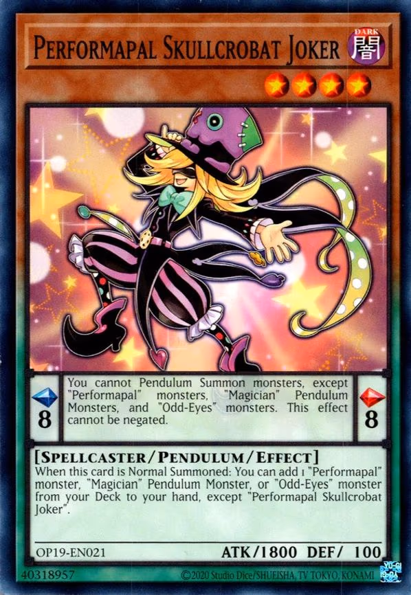 Performapal Skullcrobat Joker