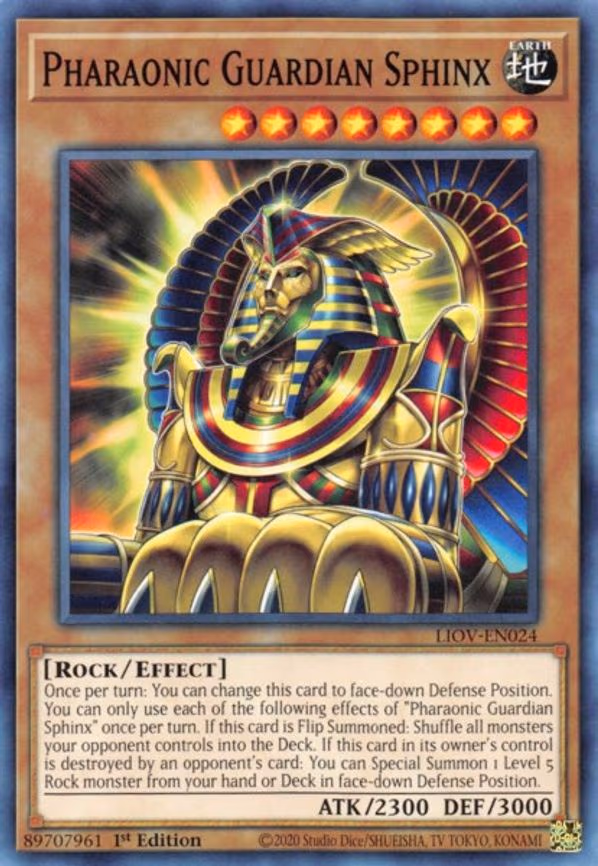 Pharaonic Guardian Sphinx