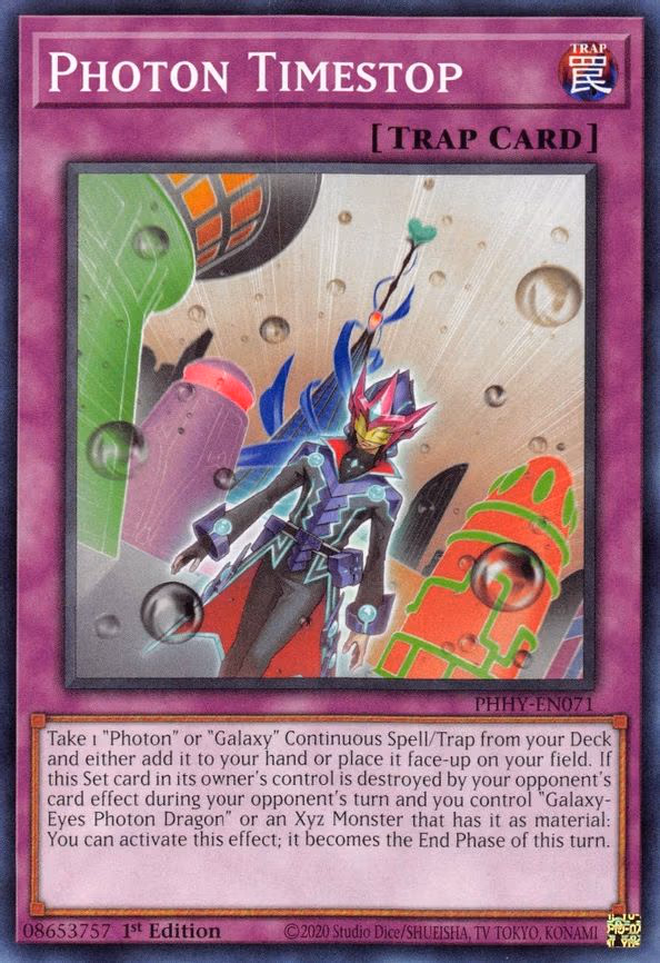 Photon Timestop