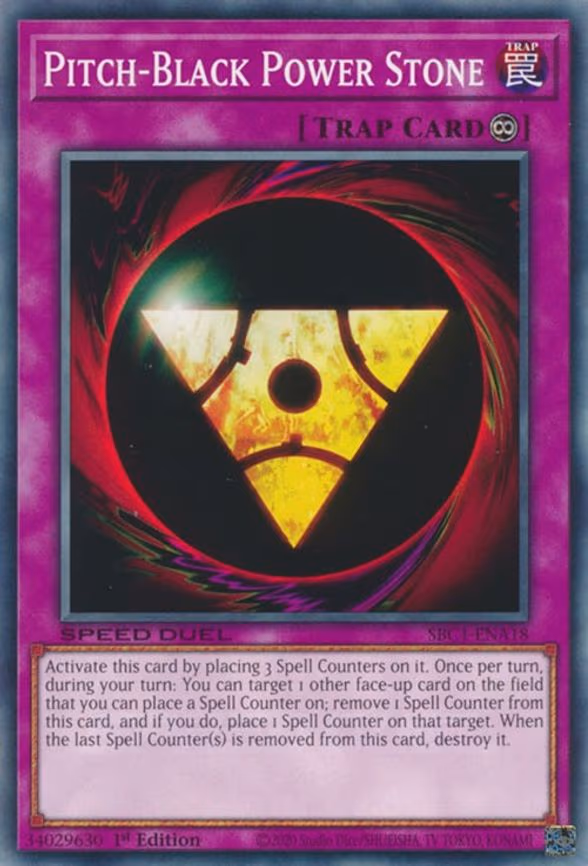 Pitch-Black Power Stone