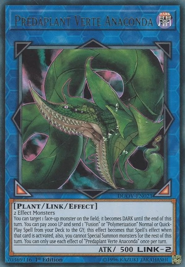 Predaplant Verte Anaconda