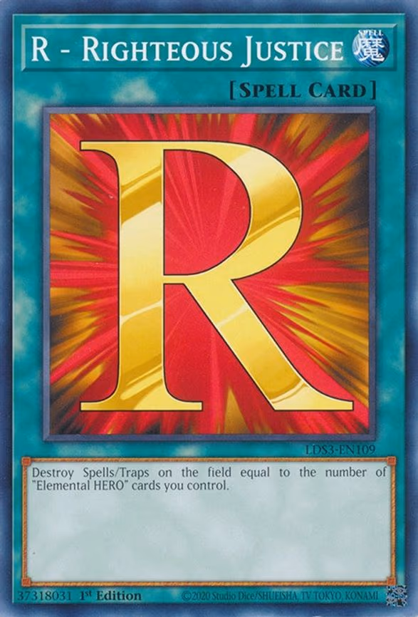 R - Righteous Justice