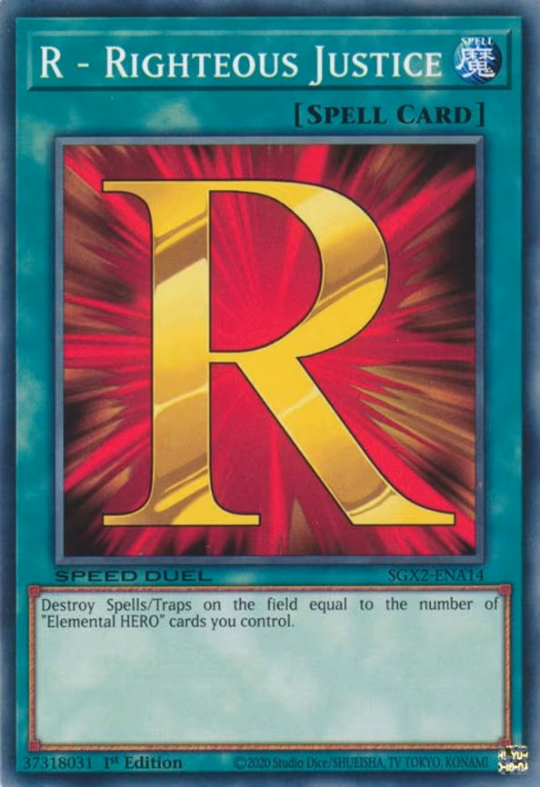 R - Righteous Justice