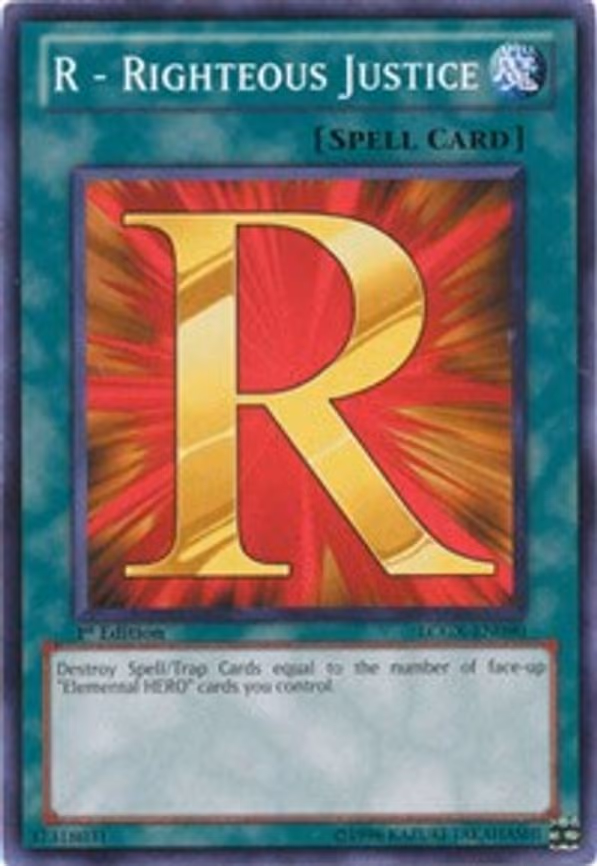 R - Righteous Justice