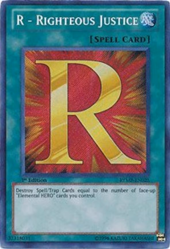 R - Righteous Justice