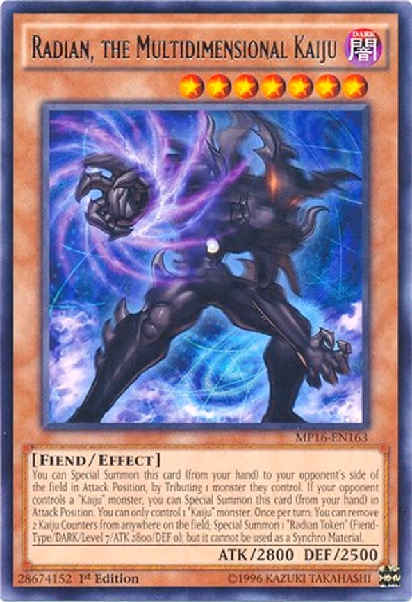 Radian, the Multidimensional Kaiju