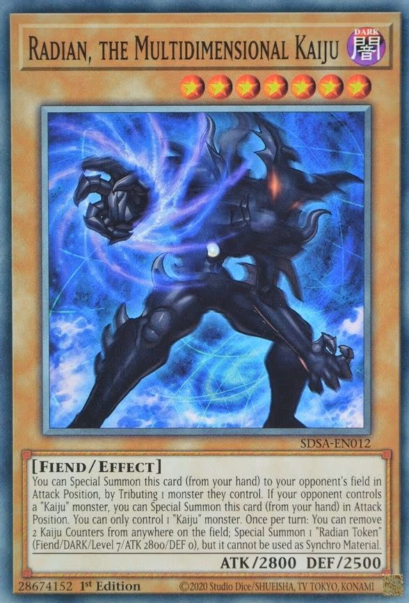 Radian, the Multidimensional Kaiju