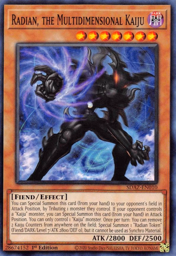 Radian, the Multidimensional Kaiju