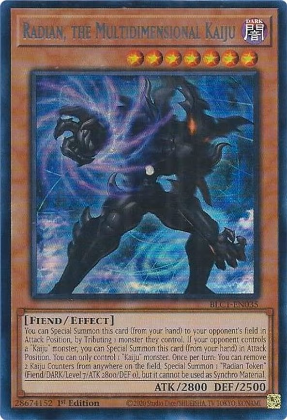 Radian, the Multidimensional Kaiju (Silver)