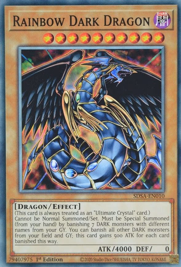 Rainbow Dark Dragon