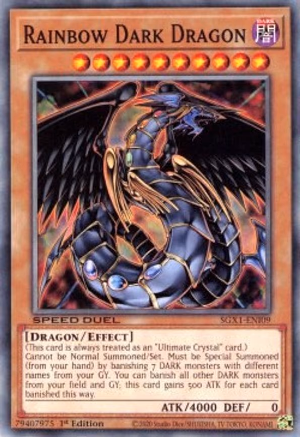 Rainbow Dark Dragon