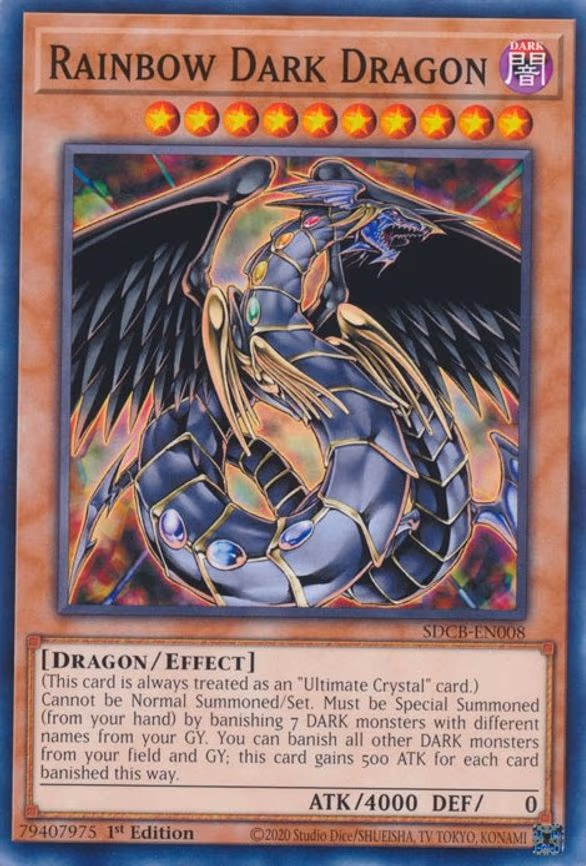Rainbow Dark Dragon