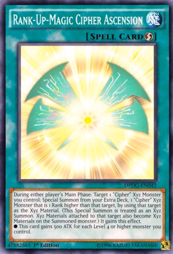 Rank-Up-Magic Cipher Ascension