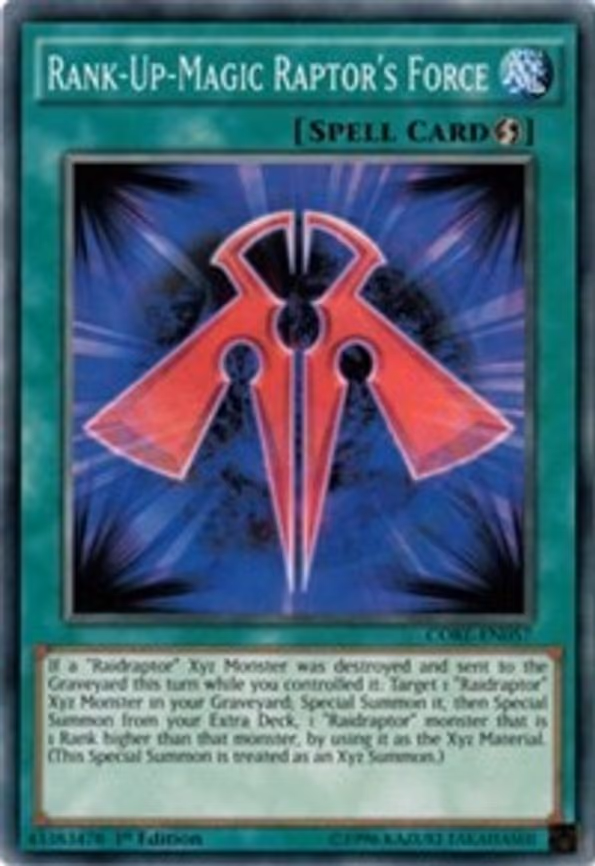 Rank-Up-Magic Raptor's Force