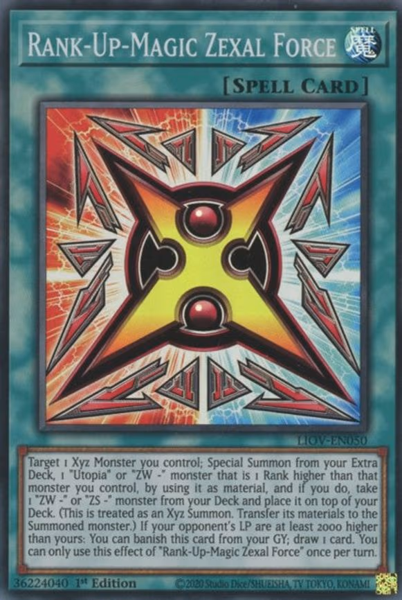 Rank-Up-Magic Zexal Force