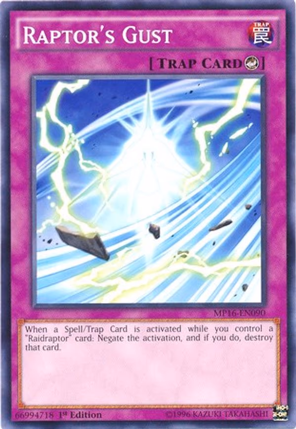 Raptor's Gust - Common (MP16-EN090)