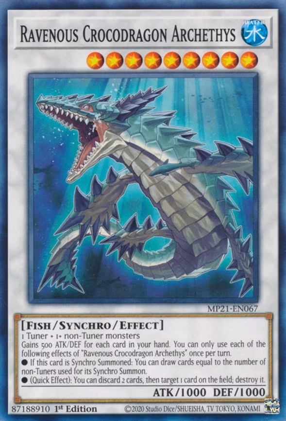 Ravenous Crocodragon Archethys
