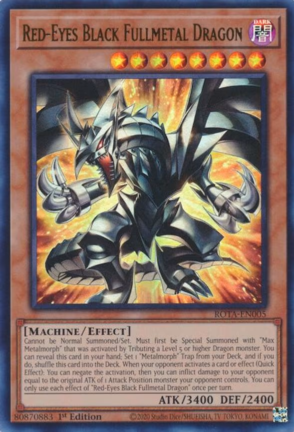 Red-Eyes Black Fullmetal Dragon