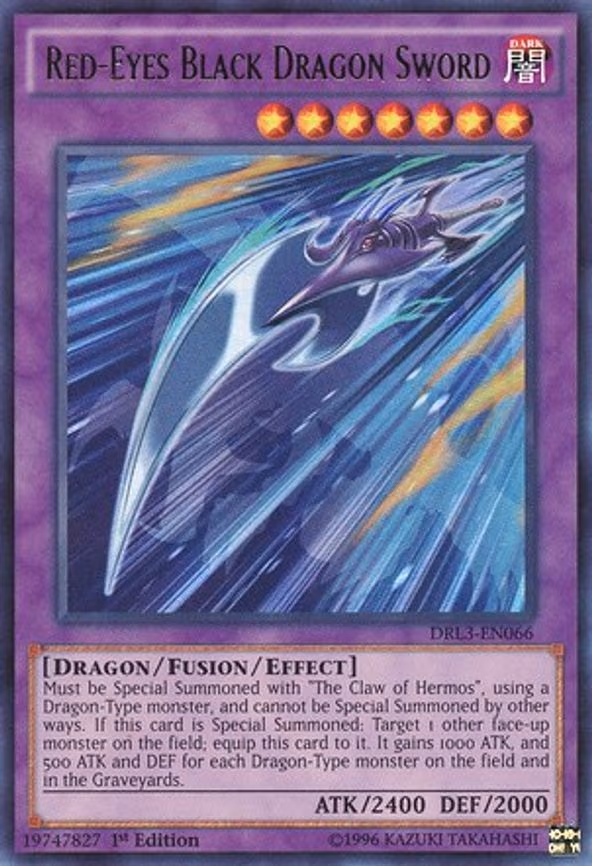 Red-Eyes Black Dragon Sword