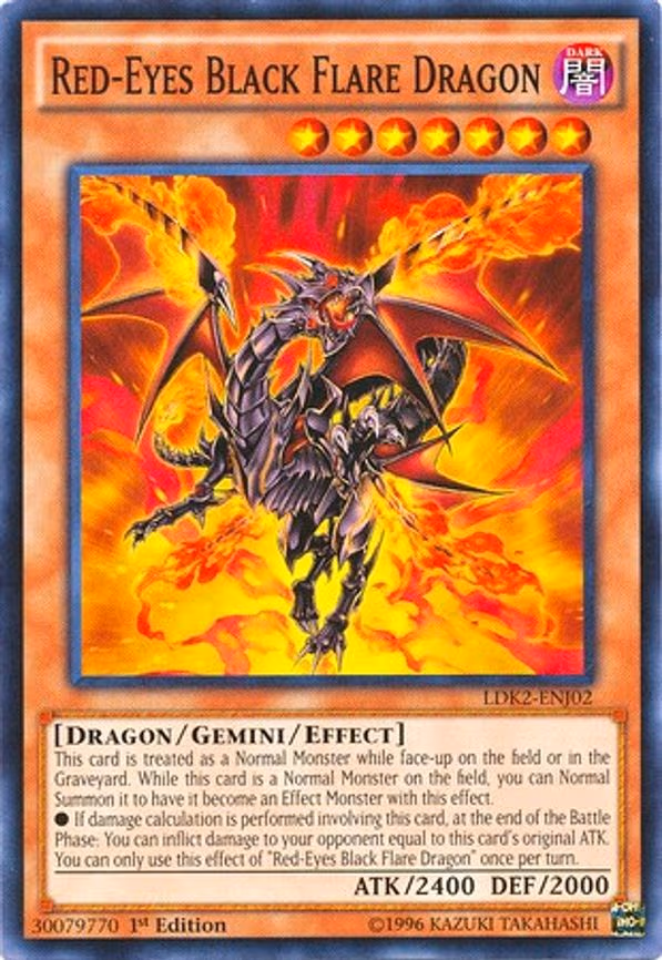 Red-Eyes Black Flare Dragon