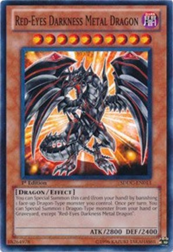 Red-Eyes Darkness Metal Dragon