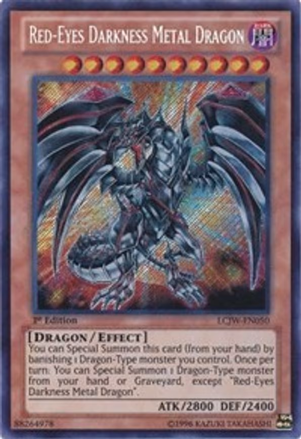 Red-Eyes Darkness Metal Dragon