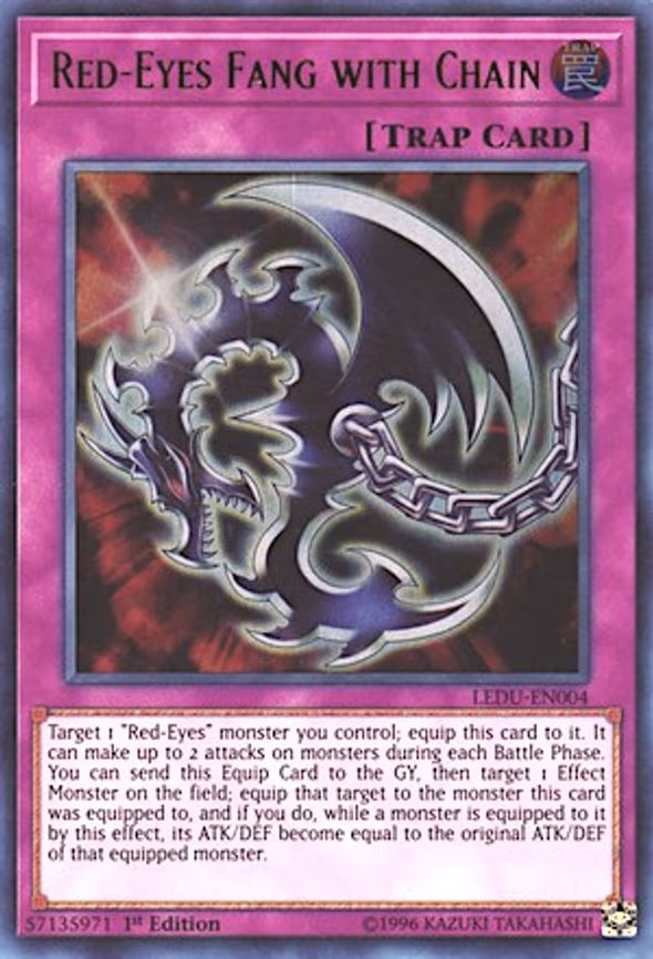 Red-Eyes Fang with Chain