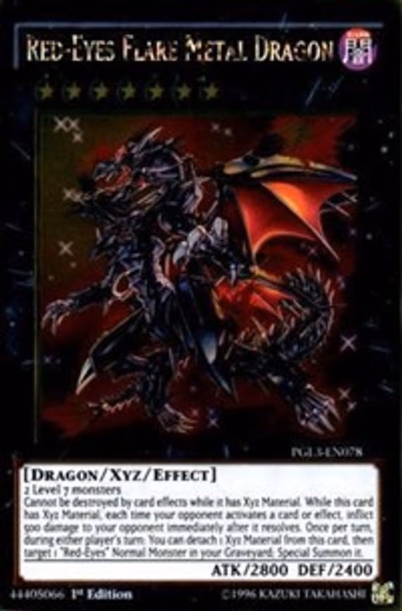 Red-Eyes Flare Metal Dragon