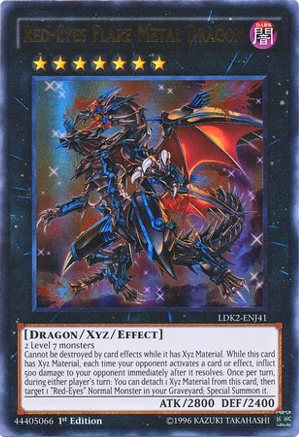 Red-Eyes Flare Metal Dragon