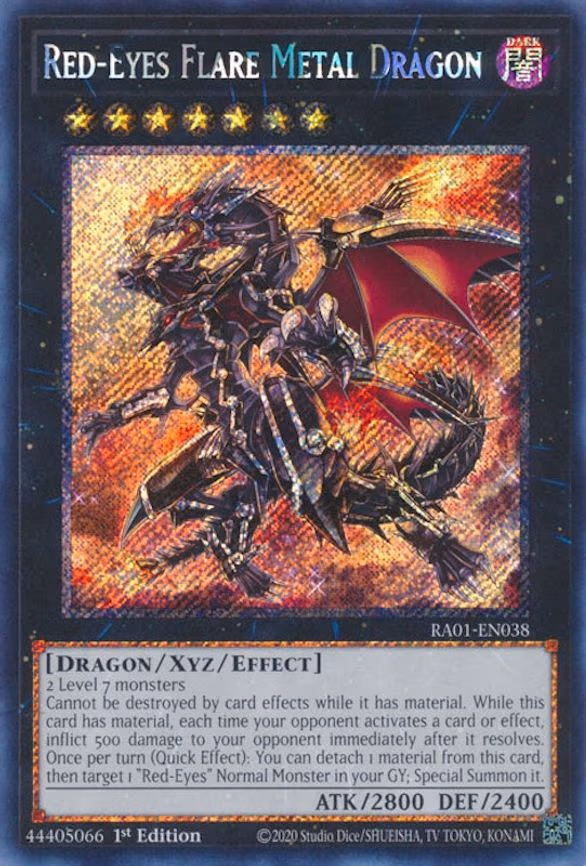 Red-Eyes Flare Metal Dragon